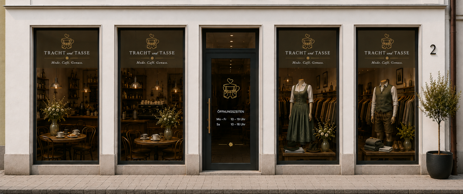 TRACHT und TASSE – Mode. Café. Genuss.